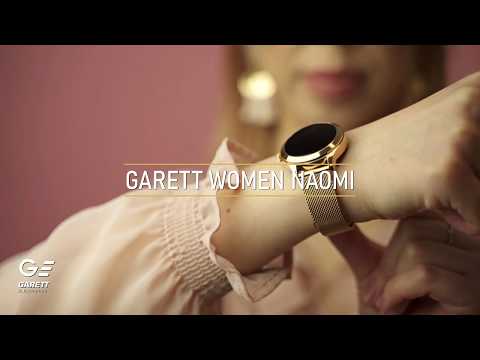 Garett Naomi - damski smartwatch z  krokomierzem