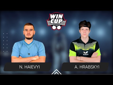 09:00 Nazarii Haievyi - Andrii Hrabskyi 25.10.2025 WINCUP Master. TABLE 1