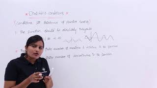 Dirichlet’s Conditions