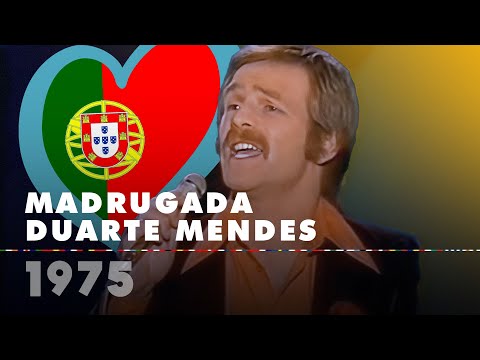 MADRUGADA – DUARTE MENDES (Portugal 1975 – Eurovision Song Contest HD)