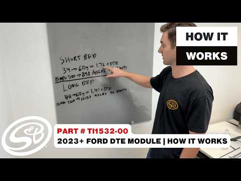2023+ Ford Super Duty Distance to Empty Recalibration Module video
