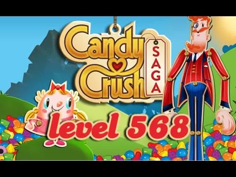 Candy Crush Saga Level 568 - ★★★