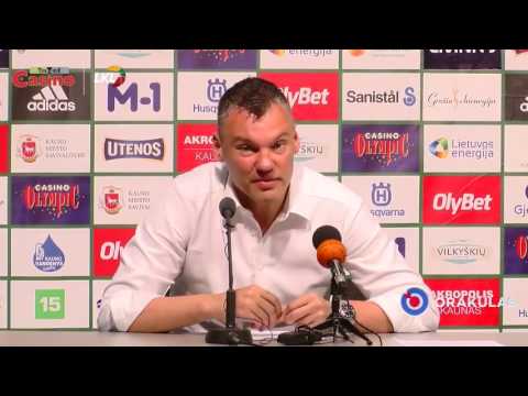 Košarkaški trener Šarūnas Jasikevičius govori o djeci