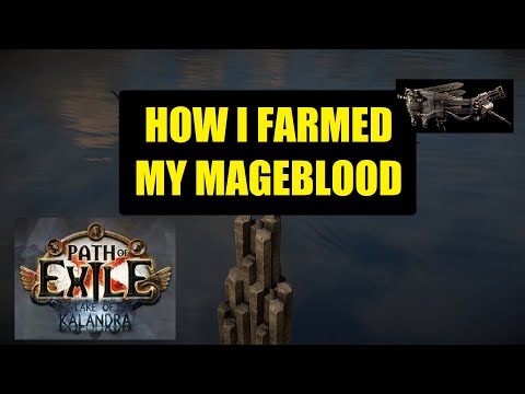 [PoE 3.19] How I Farmed My Mageblood in 2-3 Days in Lake of Kalandra - 1089