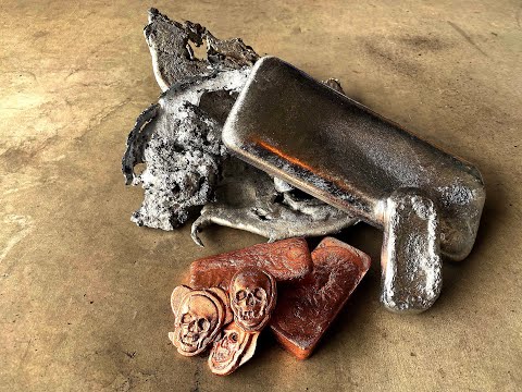 Melting Aluminum Slag/Scraps, Melting Copper Pipes, Fail Footage, Trash to Treasure, TheGrowingStack
