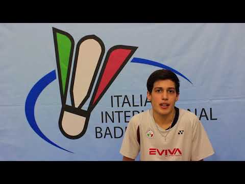 #YONEX #YII17, Enrico Baroni
