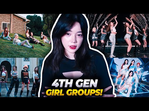 Ex-Kpop Fan Reacts To 4th Gen Girl Groups (aespa, Le Sserafim, IVE, NMIXX) | First Time