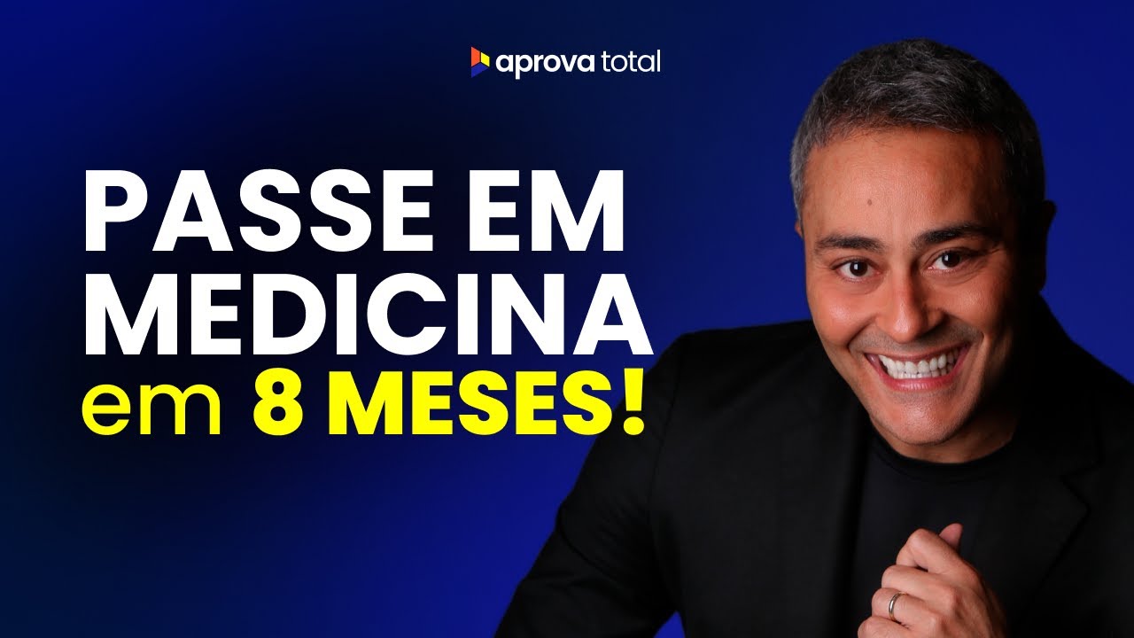 Passe em MEDICINA estudando apenas 8 meses | LIVE GRATUITA COM PROF. JUBILUT