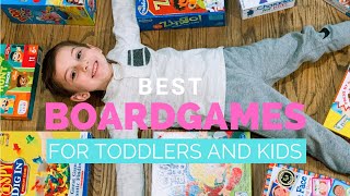 Best Boardgames for Toddlers and Kids #holidayswit