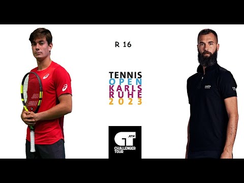 Giulio Zeppieri vs Benoit Paire | Chalenger Karlsruhe R16