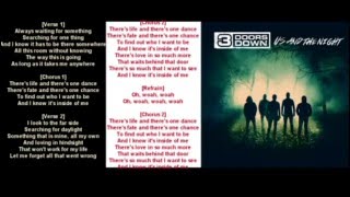 3 doors down inside of me lyrics HD