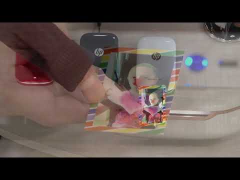 HP Sprocket 2-in-1 Portable Photo Printer & Camera w/ 8GB SD Card & Paper on QVC