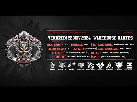 Poulos - Frenchcore Mix - LDAC Warehouse Nantes (22/11/2024)