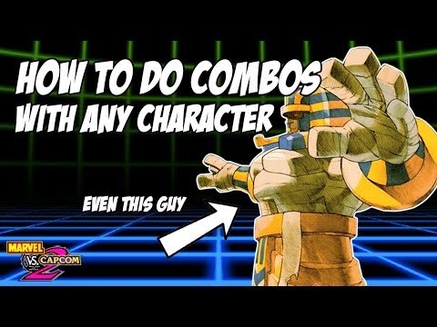 How To Do Combos With Any Character | Marvel vs Capcom 2