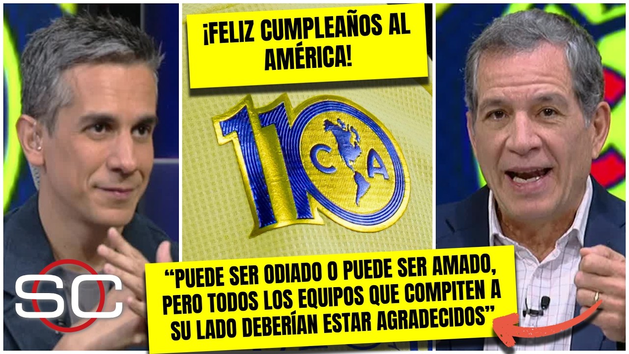 El AMÉRICA es la MARCA MÁS IMPORTANTE y el CENTRO del fútbol MEXICANO: Javier Alarcón | SportsCenter