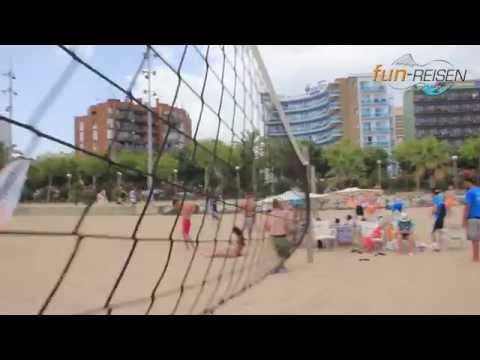 Calella volleyball in the Beach!!! by FUN-REISEN