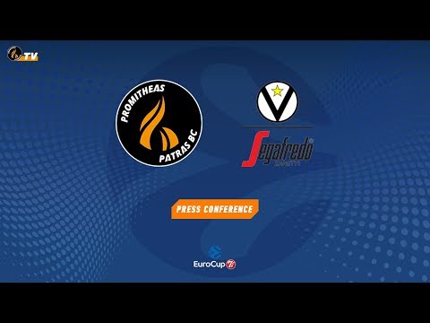Press Conference Promitheas Patras BC -  Virtus Segafredo Bologna