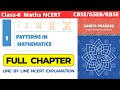 Class 6 Maths Ganita Prakash Chapter 1 Patterns In Mathematics Full Chapter Detailed Explanation