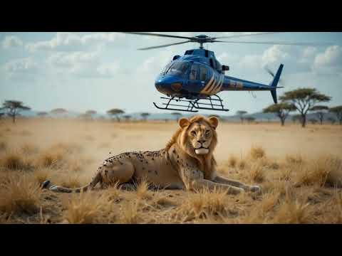 Lion Covered in Ticks Gets a Miraculous Rescue! #animals #rescue #lion