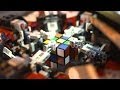 LEGO Robot breaks the Rubik's Cube World ...