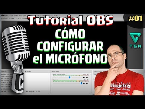 TUTORIAL OBS #01 | CONFIGURAR MICRÓFONO