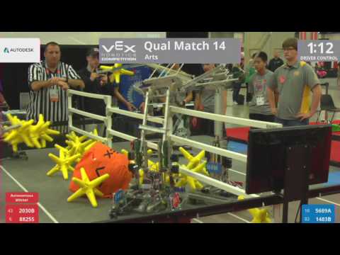 2017 VRC Arts Q14 - 2030B 8825S vs 5689A 1483B - 15 to 23