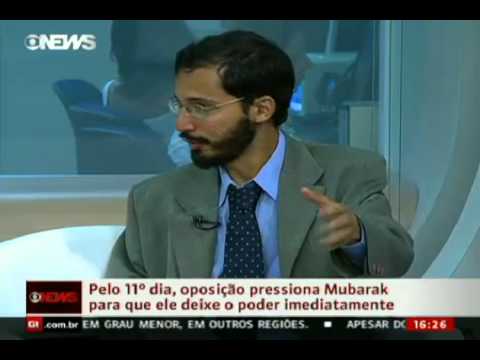 Professor de Relações Internacionais fala da crise no Egito   Globo Vídeos Player