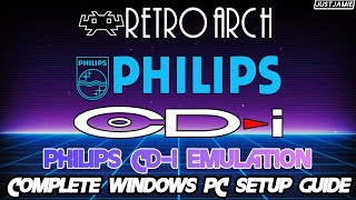 Setting up Philips CD-i with Retroarch Emulation #retroarch #cdi #emulator