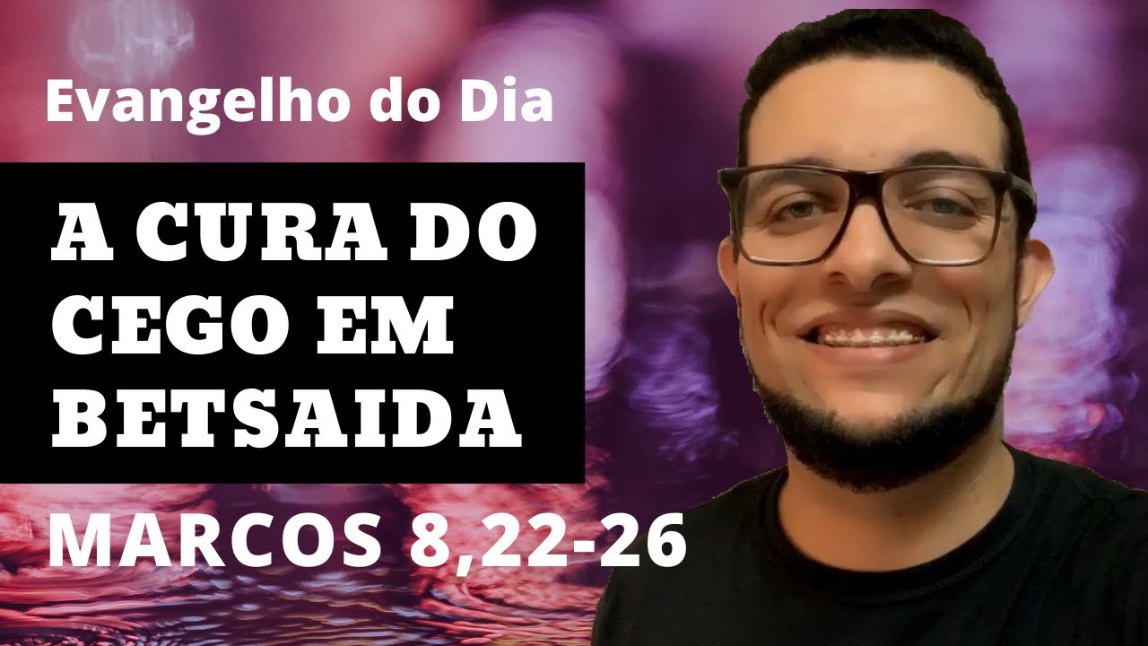 O QUE SÃO OS HOMENS QUE ANDAM COMO ÁRVORES? A CURA DO CEGO (Mc 8,22-26) | JOÃO CLAUDIO RUFINO