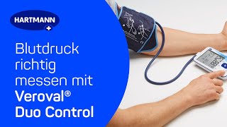 Blutdruck richtig messen: Veroval ® Duo Control.