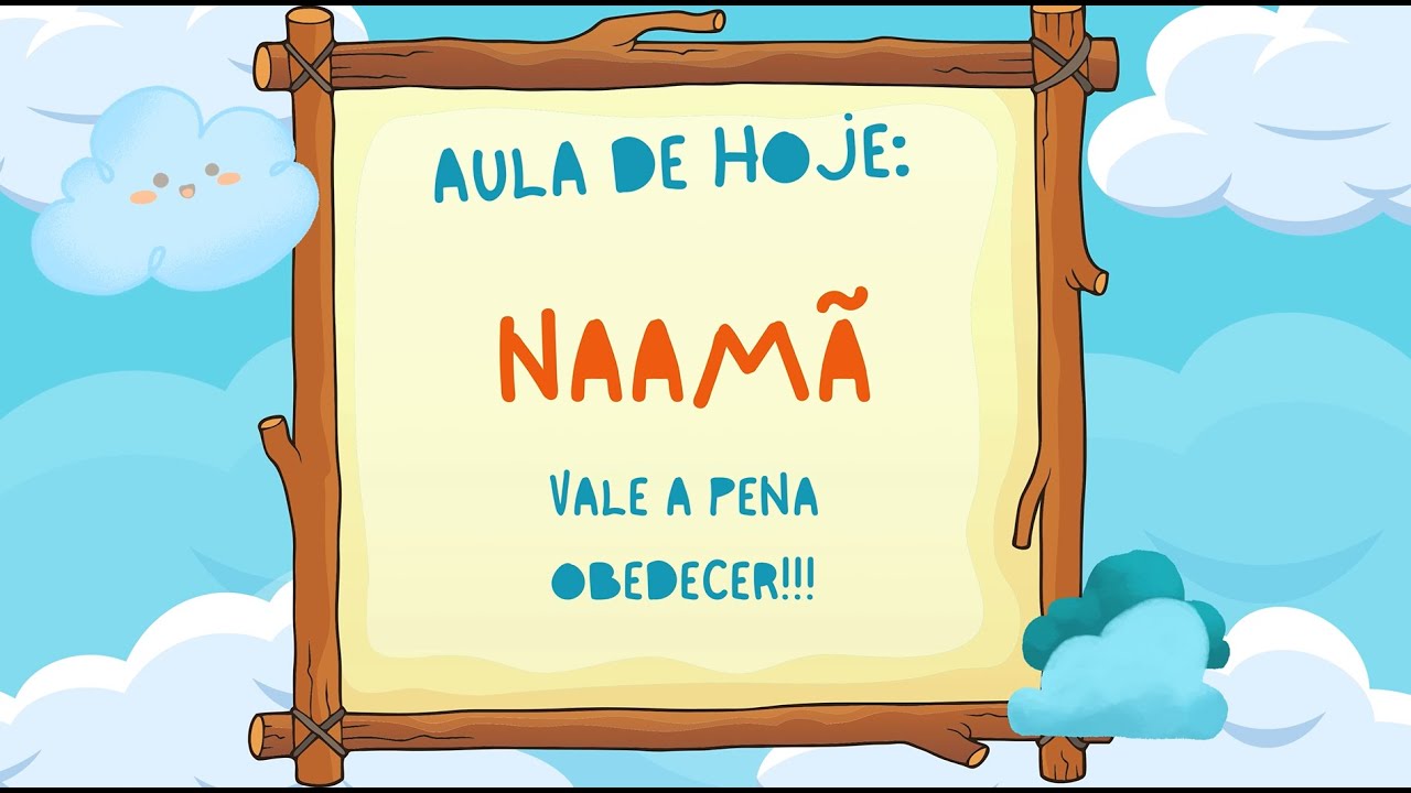 Aula bíblica kids - Naamã, Vale a pena obedecer!