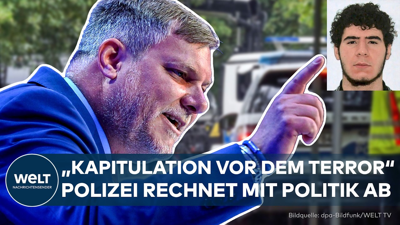 ISLAMISMUS: "Kapitulation vor dem Terror" – Polizeigewerkschaft kritisiert Politik nach CSD-Attentat