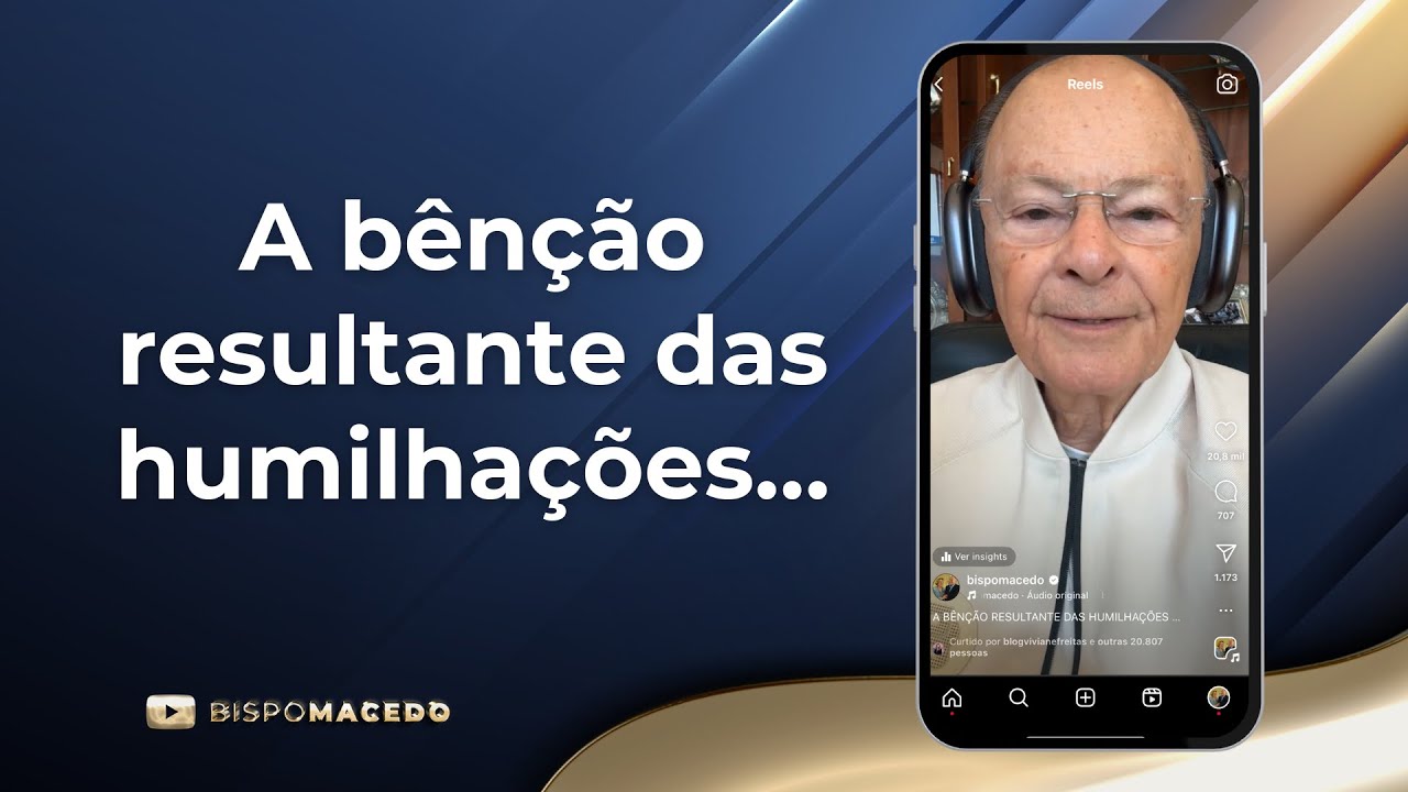 A bênção resultante das humilhações… - Meditação Matinal 19/08/24