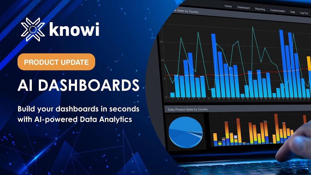 Auto-generate Dashboards with Just a Prompt | Knowi's AI-Powered Data Analytics