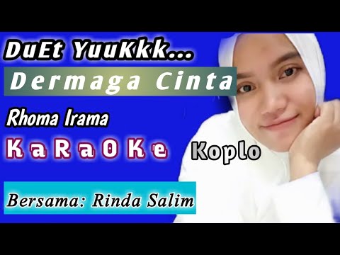 Dermaga cinta (Gerry. M feat Anisa Rahma) | Karaoke duet tanpa vokal cowok | bersama Rinda Salim