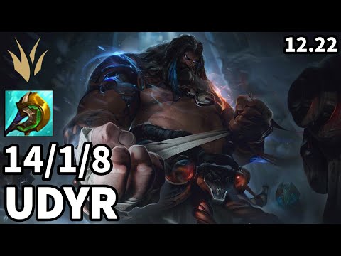Udyr Jungle vs Lillia - EUW Master | Patch 12.22