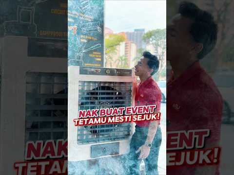 Tetamu Dah Tak Panas Kalau Ada Aircond Sejuk Macam Ni! Nak Sewa Atau Nak Beli Pun Boleh!