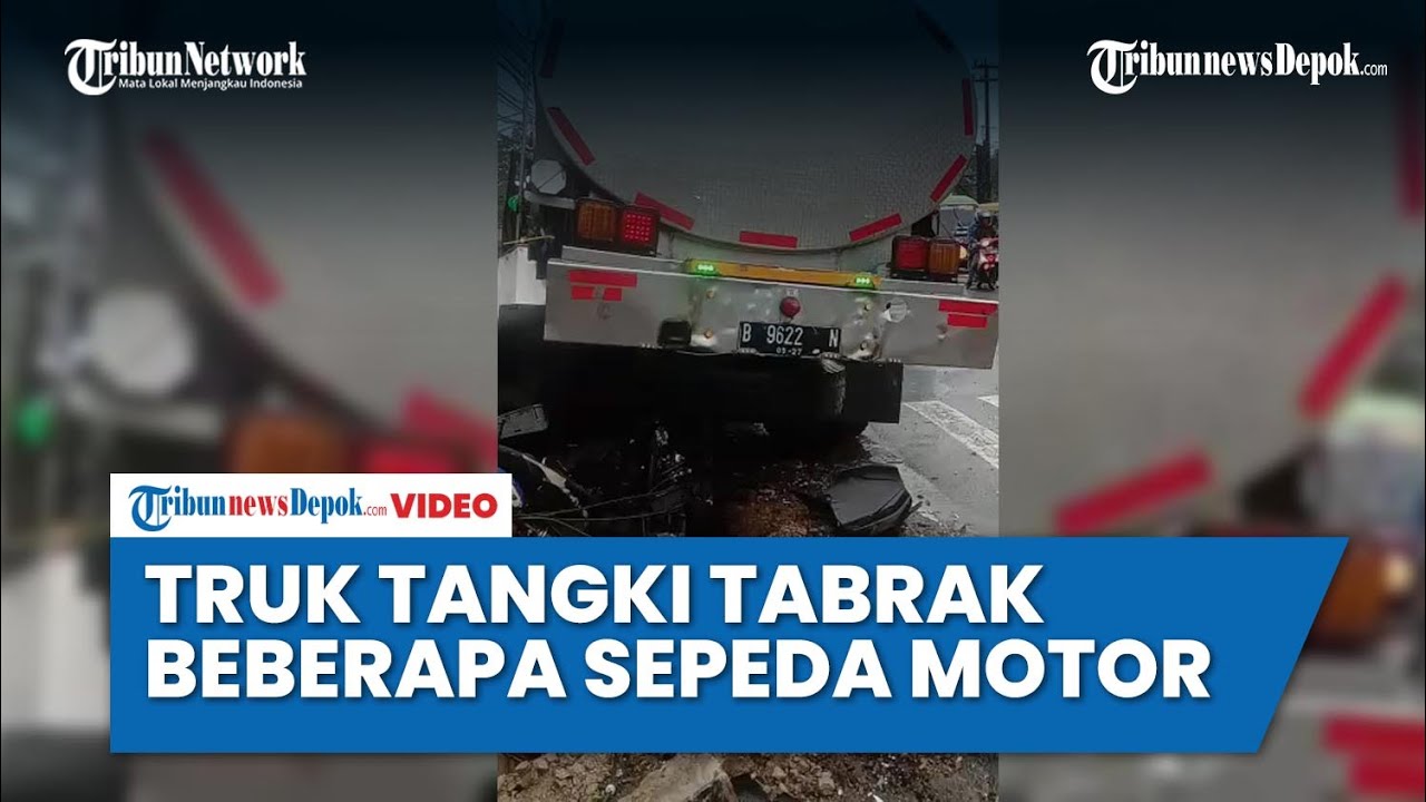 Kecelakaan Maut Di Balaraja Truk Tangki Tabrak Motor-motor