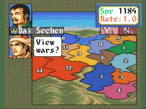 Genghis Khan II- Play The Tartars, The Ongirats,The Onguts-For Sega Genesis