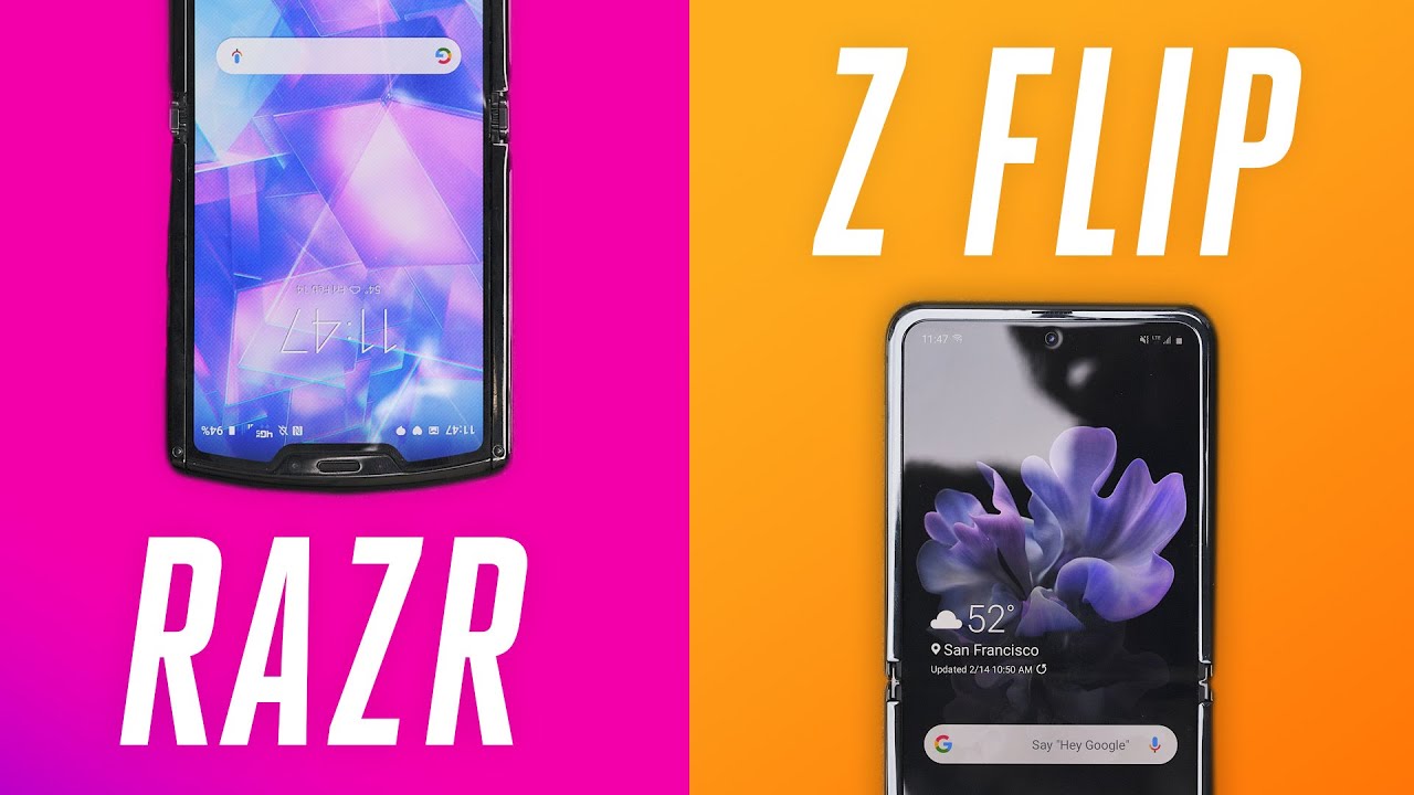 Galaxy Z Flip vs. Motorola Razr: no contest