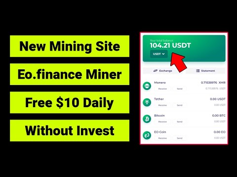 Free Monero (XMR) Coin Miner || Earn Free $10 Crypto Daily || Free Cloud Mining Website