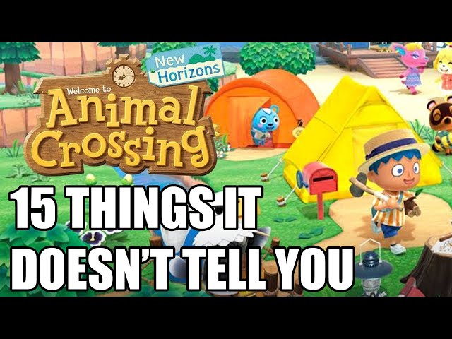 Top 5 useful tricks for Animal Crossing: New Horizons beginners