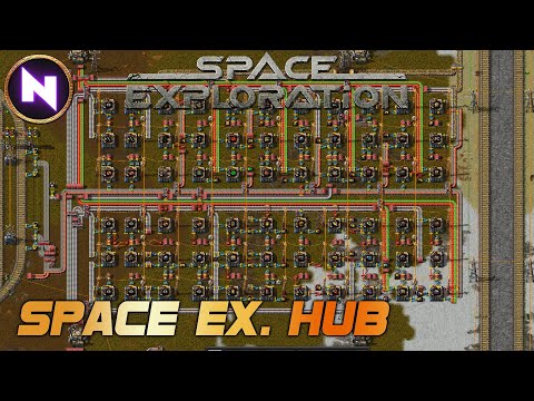 Not a "Space Mall"; but a Factorio Space Exploration HUB 🚀 | Guide/Walkthrough