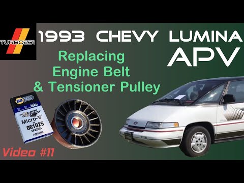 Thumbnail for 1993 Chevy Lumina APV - Replacing Engine Belt & Tensioner Pulley by rall, Pontiac Trans Sport, Oldsmobile, rally, WiLL