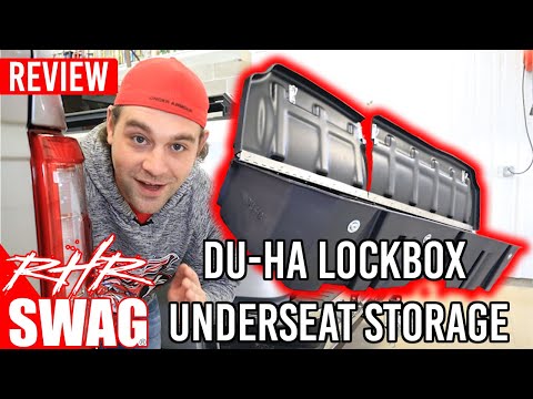 DUHA LockBox Underseat Storage Organizer- RHRSwag