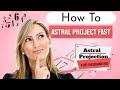 How To Astral Project Fast Astral Projection For Beginners