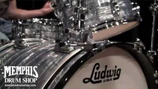 Video thumbnail for Ludwig Classic Maple Drum Set (22" Bass Drum) - Sky Blue Pearl by Memphis Drum Shop