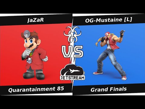 Quarantainment 85 Grand Finals - JaZaR (Dr Mario) Vs OG-Mustaine [L] (Terry) - SSBU
