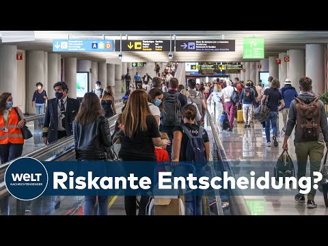 DEUTSCHLAND MACHT SICH LOCKER: Reisewarnung für über 80 Corona-Risikoländer aufgehoben | WELT Thema