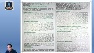 Class 11 Science EVS  Topic::  Modes of existence part 2